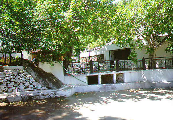 the local village square
