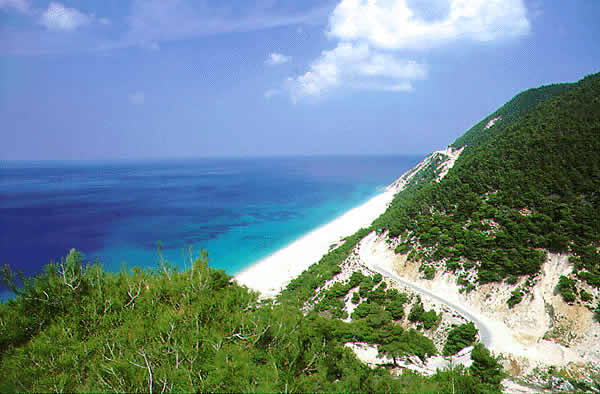 really nicebeach on the island of lefkada