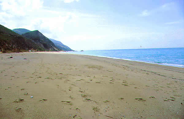 really nice beach on the island of lefkada