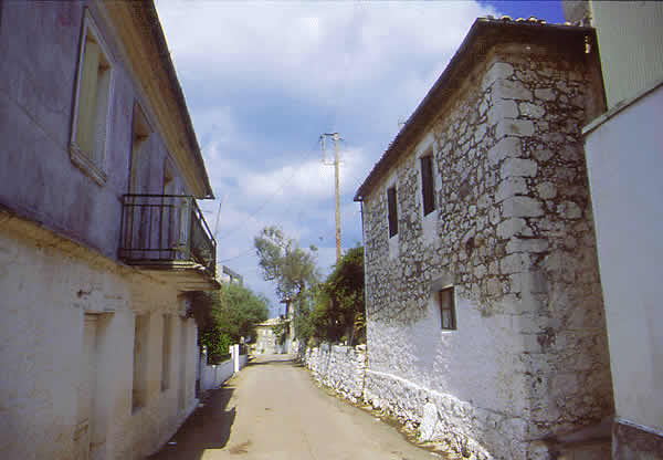 a narrow back street