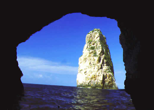 the sea caves