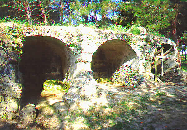 old arch cave openings