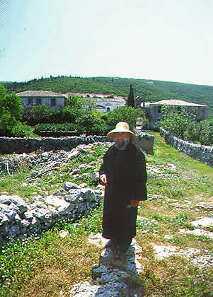 priest in field