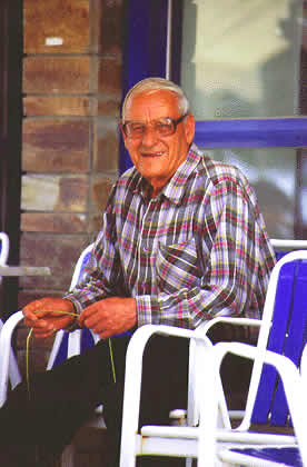 smiling elderly gentleman