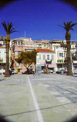 town square