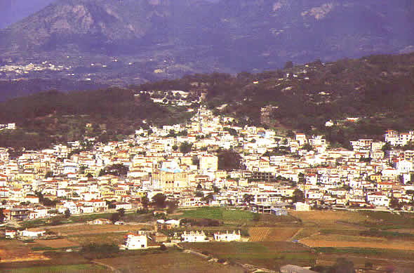 village from afar