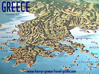 greece topological map