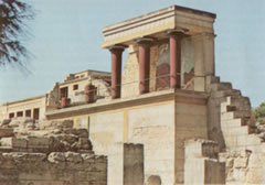 knossos in crete