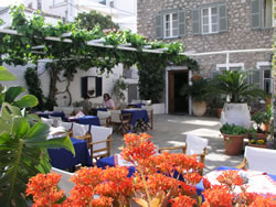 the dining garden